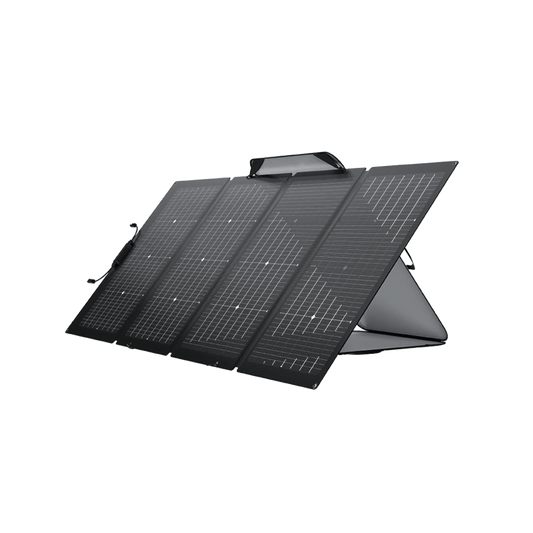 EcoFlow 220W Bifacial Portable Solar Panel - EcoFlowGuam - Guam Portable Solar Generator Power Station 