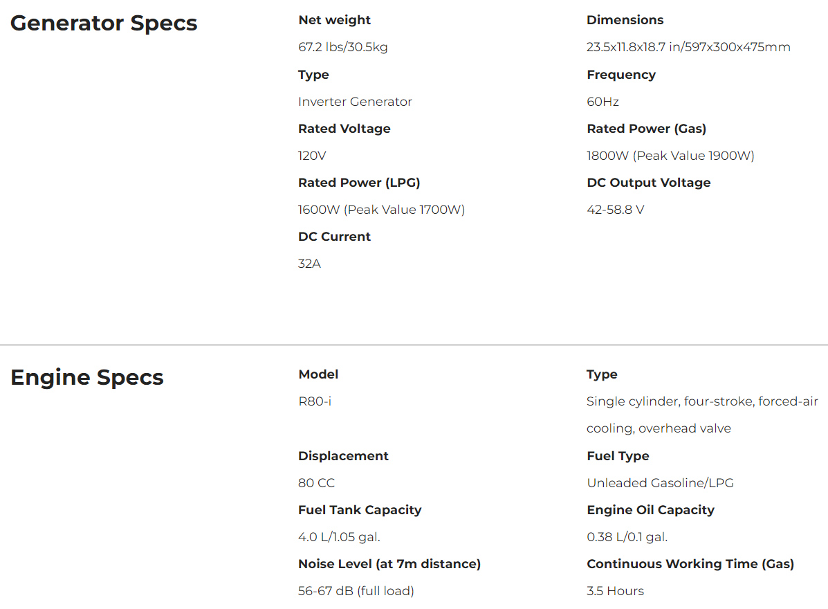 EcoFlow Guam Smart Generator (Dual Fuel)